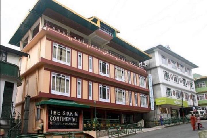 Отель Jain Group Sikkim Continental Гангток Экстерьер фото